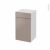 Meuble De Salle De Bains Rangement Bas Keria Moka 1 Porte 1 Tiroir L40 X H70 X P37 Cm