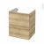 Meuble De Salle De Bains Sous Vasque Ipoma Chene Naturel 2 Tiroirs Cotes Decors L60 X H70 X P50 Cm