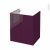 Meuble De Salle De Bains Sous Vasque Keria Aubergine 2 Portes Cotes Decors L60 X H70 X P50 Cm