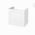 Meuble De Salle De Bains Sous Vasque Static Blanc 1 Porte Cotes Decors L60 X H57 X P40 Cm