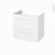 Meuble De Salle De Bains Sous Vasque Static Blanc 2 Tiroirs Cotes Decors L60 X H57 X P40 Cm