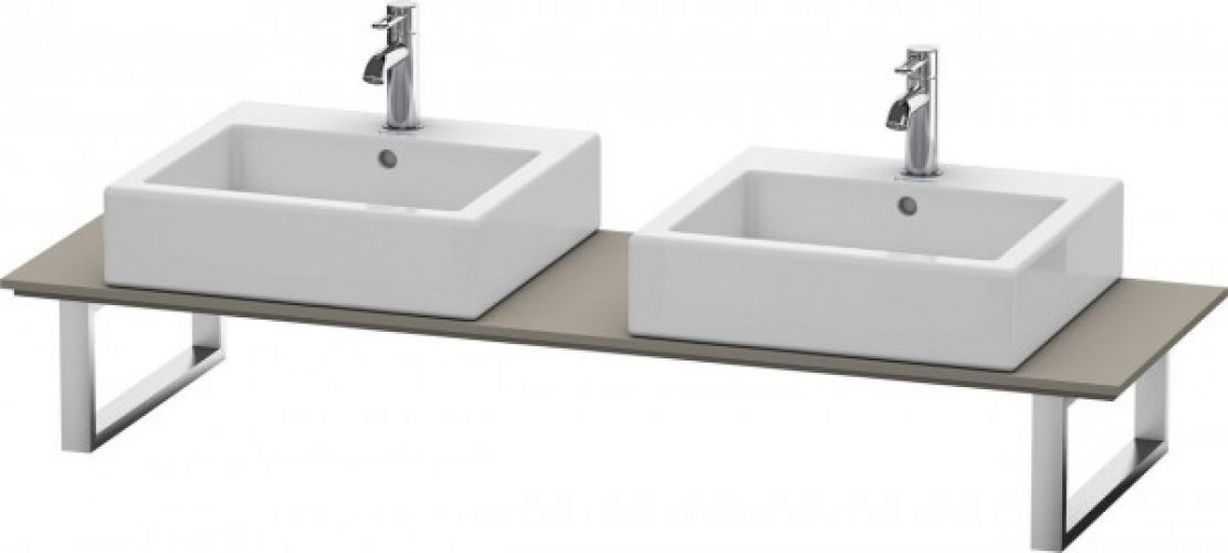 Meuble Double Vasque Duravit X-Large 550mm Pin Argent XL047C03131