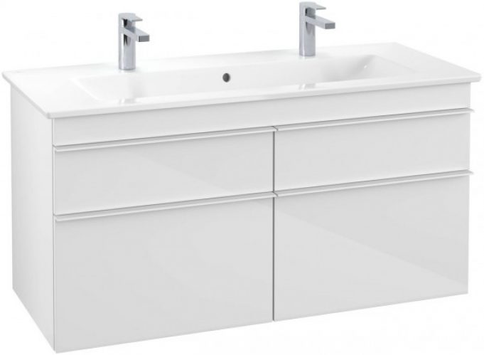 Meuble Double Vasque Villeroy et Boch Legato 1400x380x500 mm Orme Impresso B142L0PN