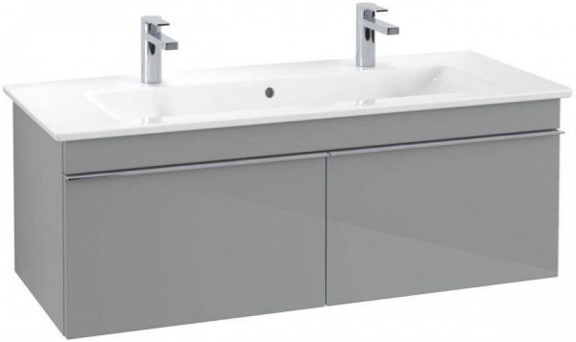 Meuble Double Vasque Villeroy et Boch Venticello 1153 x 420 x 502 mm Verre Terra A93801RT