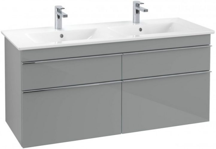 Meuble Double Vasque Villeroy et Boch Venticello 1253 x 590 x 502 mm A93001RA