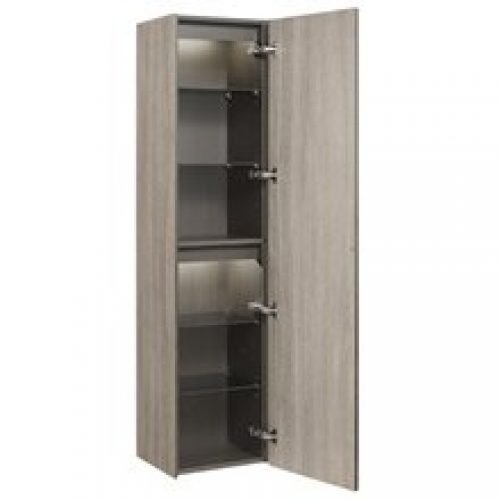 Meuble gauche miroir fumé Inspira Roca