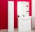 Meuble lavabo BALEARES blanc largeur 85cm à poser – Prix net livré chez vous –< - Ondée