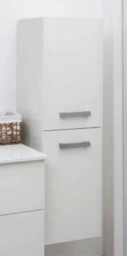 Meuble lavabo SYVA blanc largeur 80cm à suspendre – Prix net livré chez vous – – Ondée