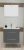 Meuble lavabo TANATH anthracite largeur 60cm à suspendre – Prix net livré chez vous – – Ondée