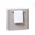 Meuble Lave Mains D Angle Fuji Taupe L44 X P40 X H554 Cm