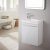 Meuble lave-mains design couleur blanc…