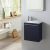 Meuble lave-mains pour wc bleu nuit de…