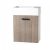 Meuble Lave-mains rectangulaire à suspendre HOX MINI 25/45/60 BEIGE – CRISTINA ONDYNA  MS5251C