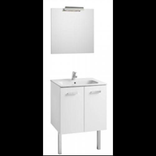 Meuble Pack 2 portes blanc 60 cm Victoria Basic…