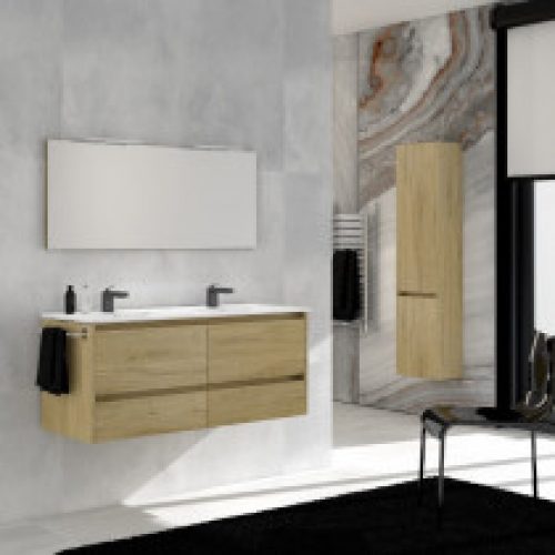 Meuble plan vasque Batinea Lena