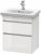 Meuble Pour Lavabo Encastrable Duravit DuraStyle pour 233755 610x500x370mm