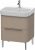 Meuble Pour Lavabo Encastrable Duravit Happy D.2 à poser 625×480 mm Linge