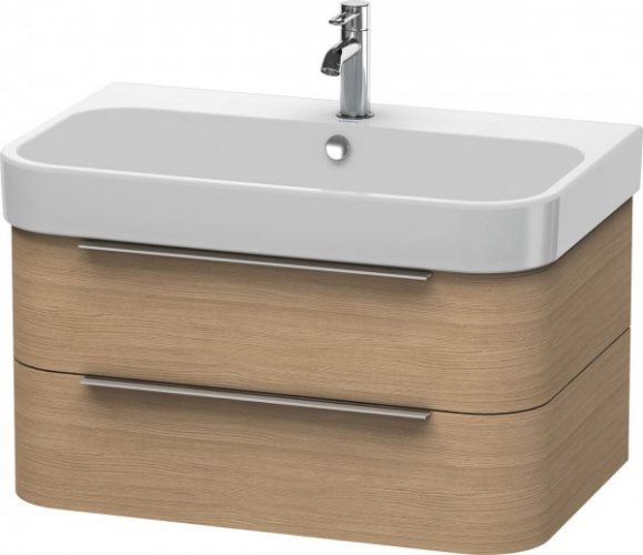 Meuble Pour Lavabo Encastrable Duravit Happy D.2 suspendu 775×480 mm Linge