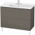 Meuble Pour Lavabo Encastrable Duravit L-Cube à poser 1020×469 mm Pin Argent