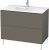 Meuble Pour Lavabo Encastrable Duravit L-Cube à poser 1020×534 mm Pin Argent