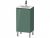 Meuble Pour Lavabo Encastrable Duravit L-Cube pour 073345 À poser Version Gauche 704x440x311mm Abric