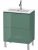 Meuble Pour Lavabo Encastrable Duravit L-Cube pour 234263 À poser 704x620x391mm Abricot nacré satiné