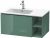 Meuble Pour Lavabo Encastrable Duravit L-Cube pour 234583 version gauche 400x820x481mm Abricot nacré