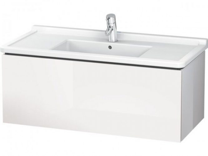 Meuble Pour Lavabo Encastrable Duravit L-Cube suspendu 1020×469 mm Graphite Mat LC616604949