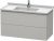 Meuble Pour Lavabo Encastrable Duravit L-Cube suspendu 1020×469 mm Pin Argent LC626603131