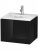 Meuble Pour Lavabo Encastrable Duravit L-Cube suspendu 520×419 mm Noyer LC616007979