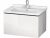 Meuble Pour Lavabo Encastrable Duravit L-Cube suspendu 670×469 mm Graphite Mat LC616404949