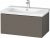 Meuble Pour Lavabo Encastrable Duravit L-Cube suspendu 820×481 mm Graphite Mat LC614704949