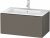 Meuble Pour Lavabo Encastrable Duravit L-Cube suspendu 820×481 mm Graphite Mat LC614104949