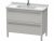 Meuble Pour Lavabo Encastrable Duravit X-Large à poser 1000×470 mm Pin Argent XL653703131