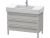 Meuble Pour Lavabo Encastrable Duravit X-Large à poser 1000×470 mm Pin Argent XL655403131