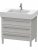 Meuble Pour Lavabo Encastrable Duravit X-Large à poser 800×470 mm Pin Argent XL655303131