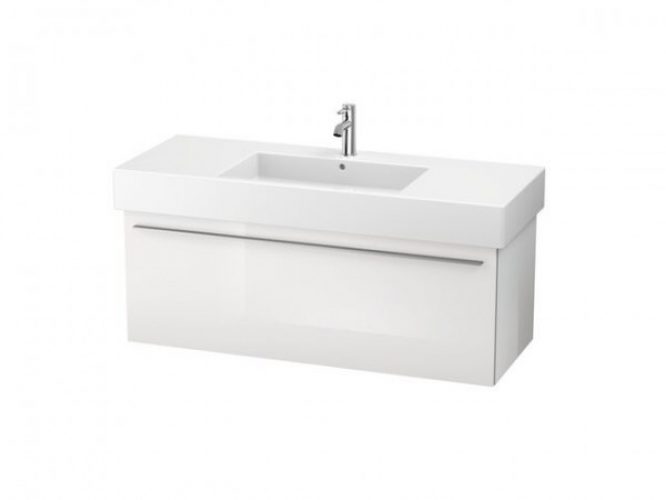 Meuble Pour Lavabo Encastrable Duravit X-Large suspendu 1200×468 mm Pin Argent XL605403131