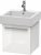 Meuble Pour Lavabo Encastrable Duravit X-Large suspendu 450×443 mm Pin Argent XL604303131