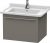 Meuble Pour Lavabo Encastrable Duravit X-Large suspendu 600×468 mm Pin Argent