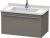 Meuble Pour Lavabo Encastrable Duravit X-Large suspendu 800×468 mm Pin Argent XL605703131