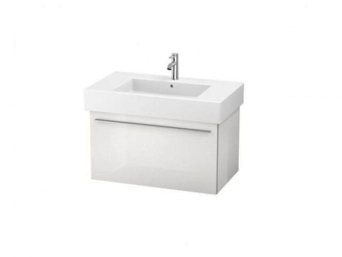 Meuble Pour Lavabo Encastrable Duravit X-Large suspendu 800×468 mm Pin Argent XL605203131