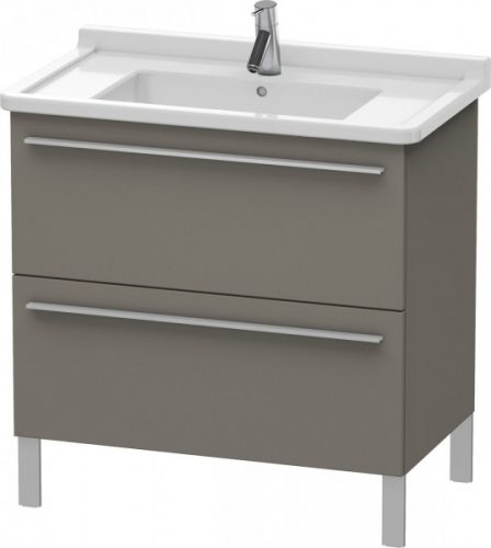 Meuble Pour Lavabo Encastrable Duravit X-Large suspendu 800×470 mm Pin Argent