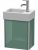 Meuble Pour Lavabo Encastrable Duravit XSquare pour 072438, 397x364x240mm