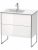 Meuble Pour Lavabo Encastrable Duravit XSquare pour ME by Starck 234583 832x810x478mm