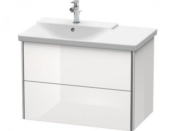 Meuble Pour Lavabo Encastrable Duravit XSquare pour P3 Comforts 233385 565x810x473mm