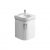 Meuble Pour Lavabo Encastrable Geberit Renova Compact 2 Portes Pour Lavabo En Angle 690x604x550mm