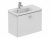 Meuble Pour Lavabo Encastrable Ideal Standard 1 tiroir 690 mm Connect Space Gris Moyen Brillant E031