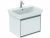 Meuble Pour Lavabo Encastrable Ideal Standard Connect Air Cube Concept Air 60 C Cube avec tiroir Noi