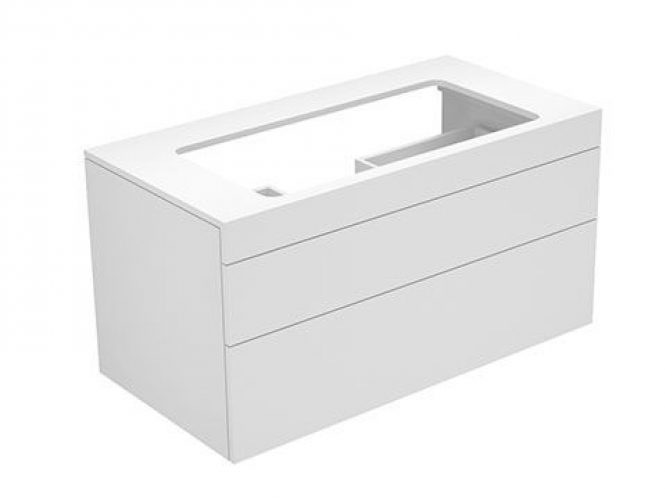 Meuble Pour Lavabo Encastrable Keuco Edition 400 Vert 31582470000