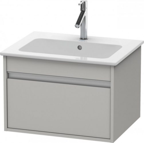 Meuble Pour Lavabo Encastrable suspendu Duravit Ketho pour 233663 Pin Terra 600 mm